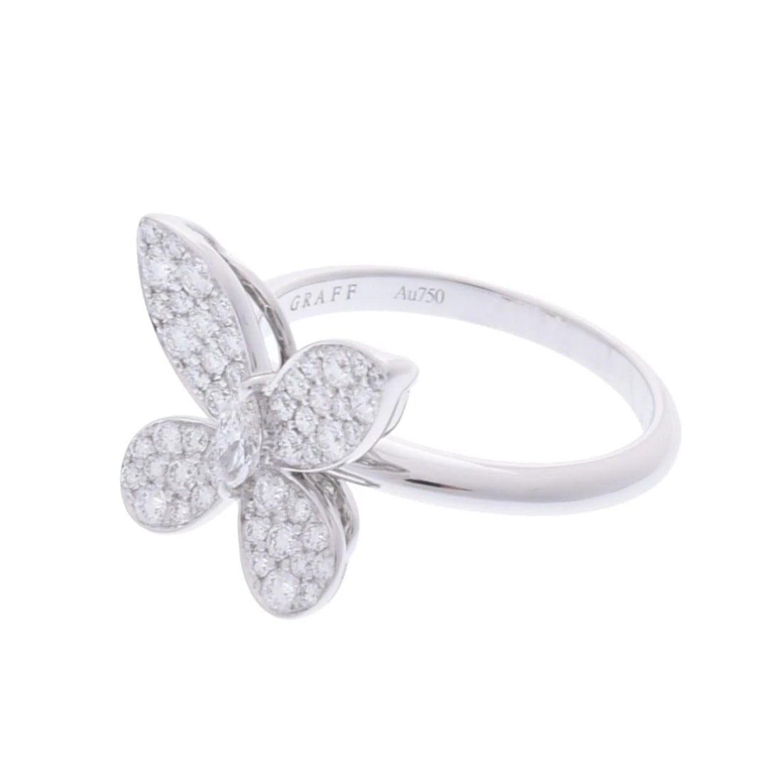 GRAFF RING DIAMOND BUTTERFLY - 3