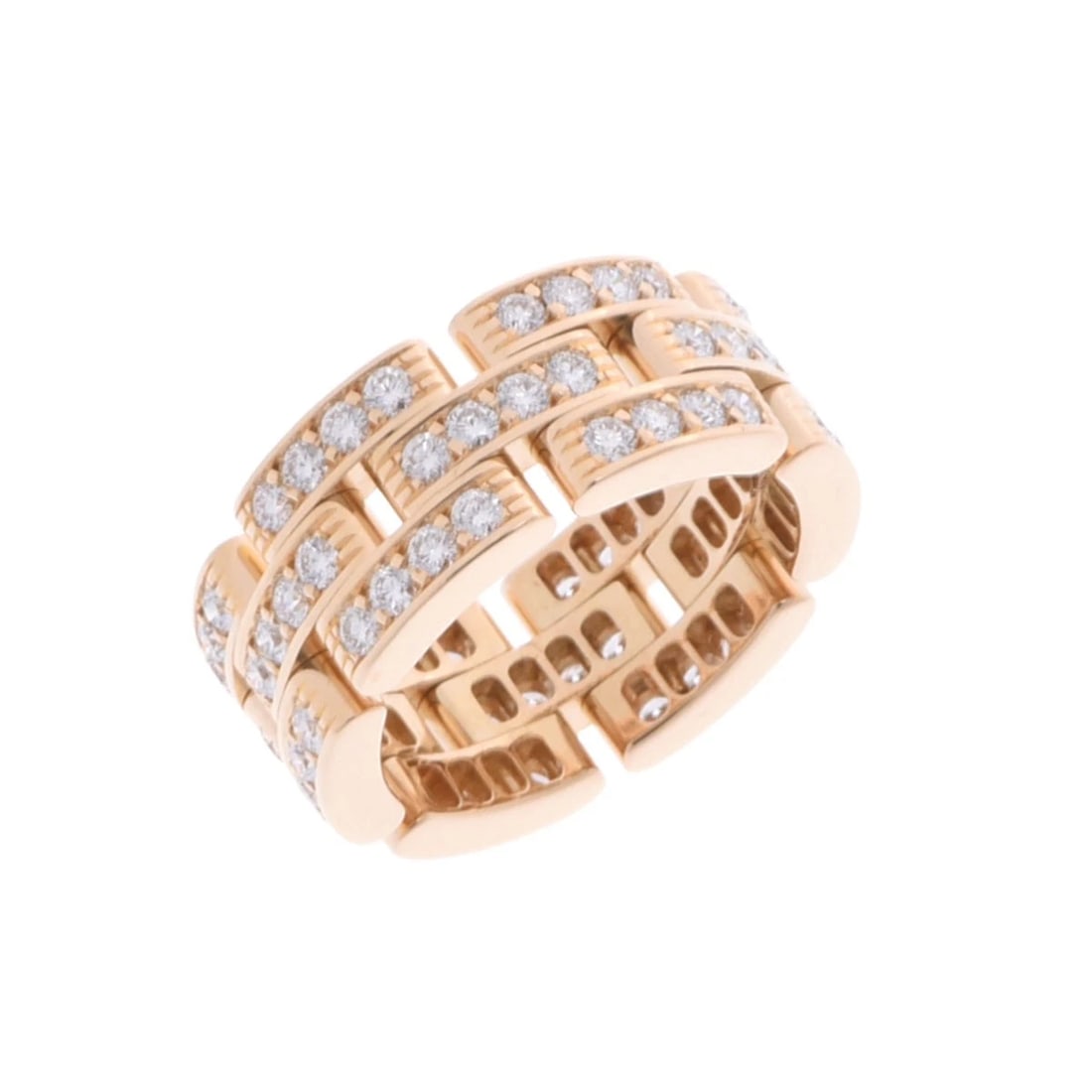 CARTIER RING MAILLON PANTHERE RING: CARTIER Ring Maillon Panthere Ring Brand: CARTIER Type: Ring Material: K18 Yellow Gold YG, Color: Yellow Gold Size: 4.75 - 5 US Accessories: None Accessories Notice: When purchasing pre-owned goods,