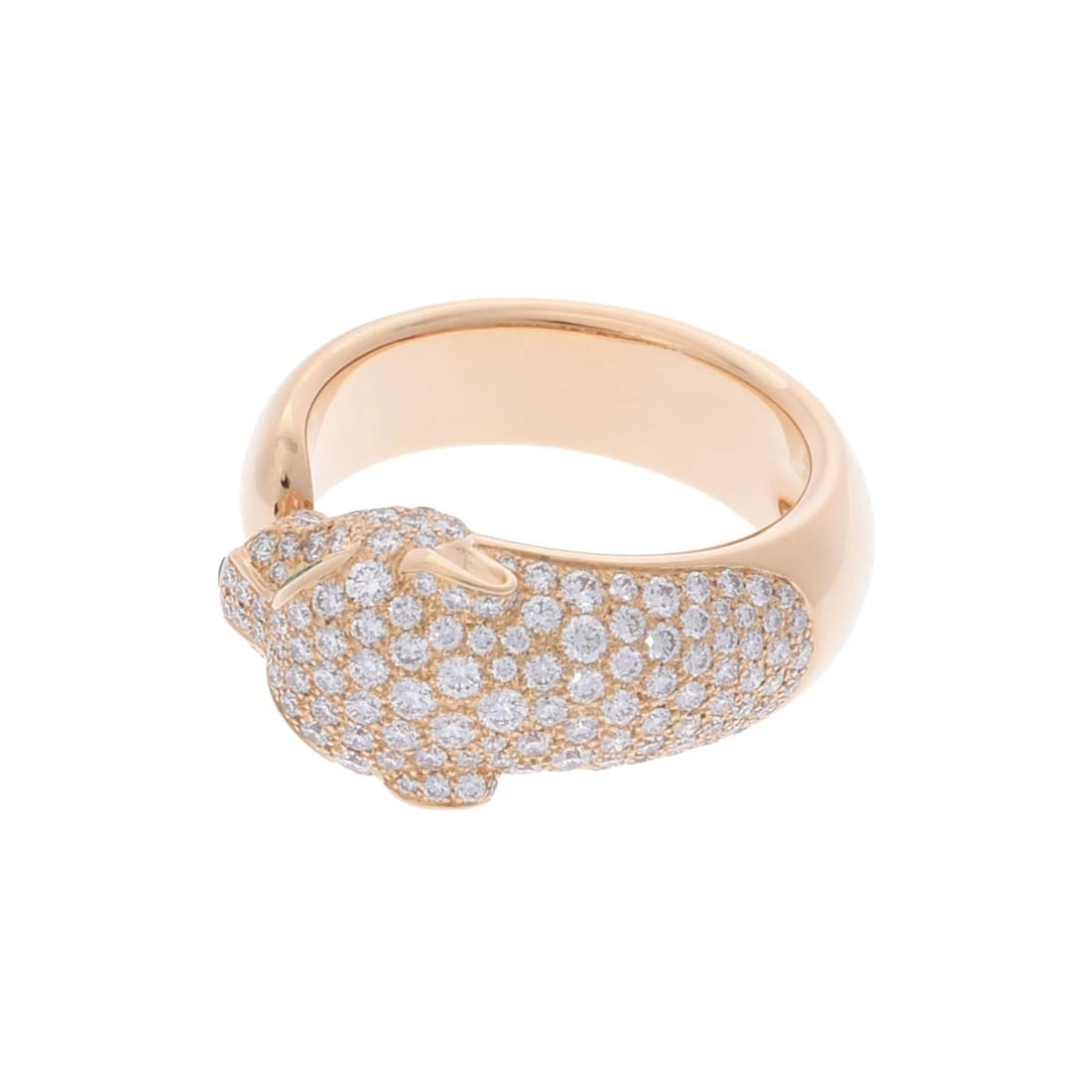 CARTIER RING DIAMOND/EMERALD: CARTIER Ring diamond/Emerald Brand: CARTIER Type: Ring Material: K18 Yellow Gold YG, Main Stone/Creation Natural Color: Yellow Gold Size: 9 US Accessories: None Accessories Notice: When pu