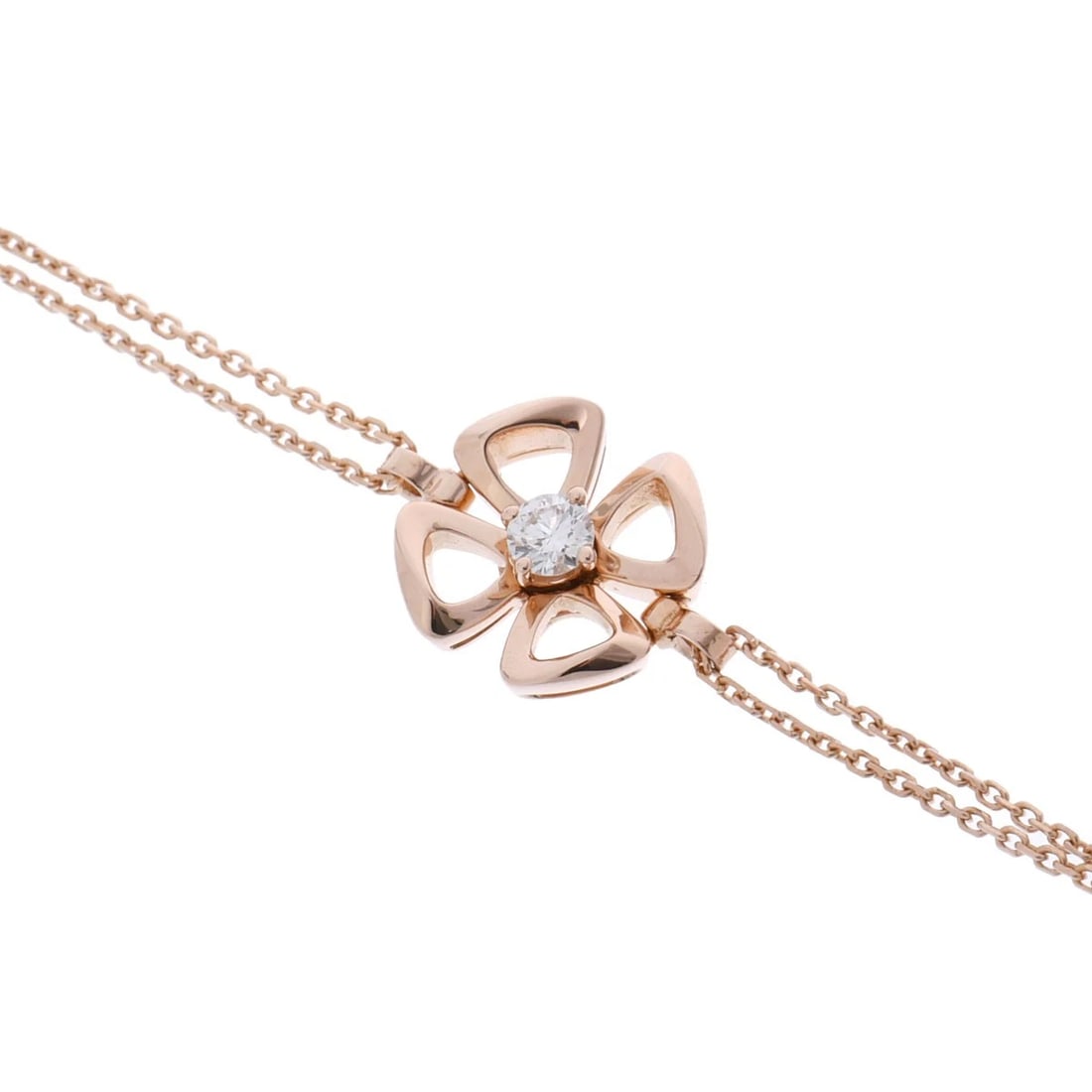 BVLGARI BRACELET DIAMOND FIOREVER BRACELET: BVLGARI Bracelet diamond Fiorever Bracelet Brand: BVLGARI Type: Bracelet Material: 18K pink gold PG, Main Stone/Creation Natural Color: pink Gold Size: Breath width:about 4.0-10.0mmsize(Inch) Breath