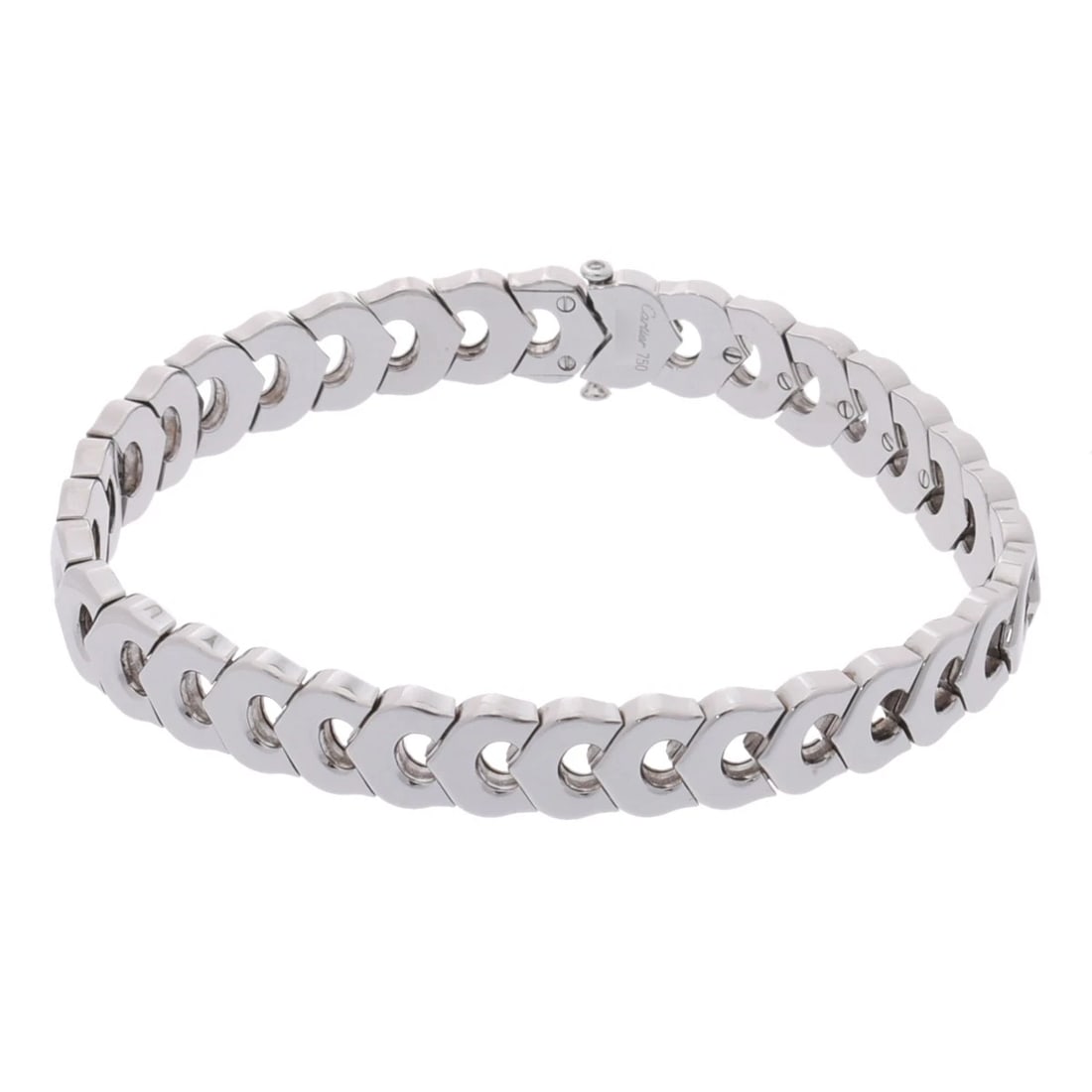CARTIER BRACELET DIAMOND C DU BRACELET (1 of 4)