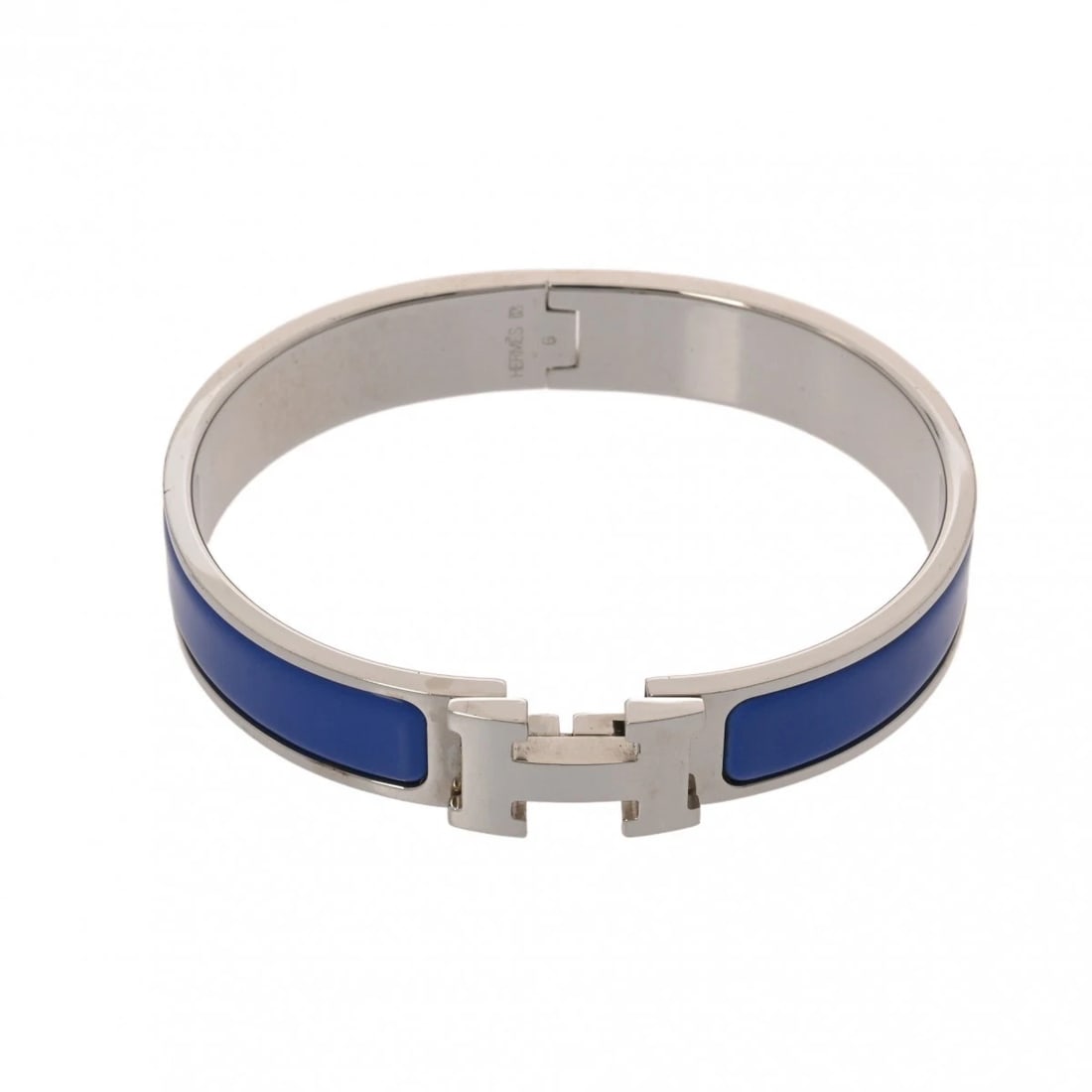 HERMES UNISEX BRACELET ENAMEL: HERMES unisex Bracelet enamel Brand: HERMES Type: Bracelet Material: enamel, Color: Size: Breath width:about 12mmSize(Inch) Breath width:about 4.7inch Accessories: None Accessories Notice: When