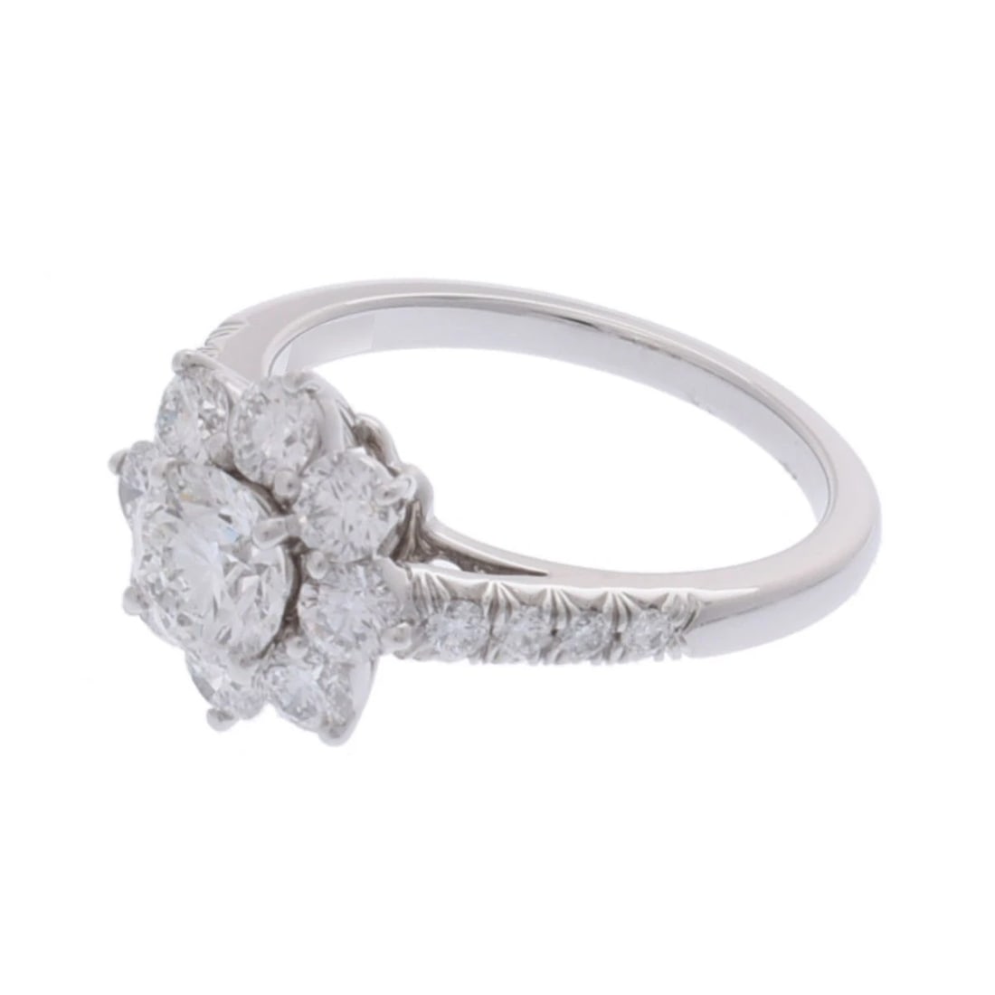 HARRY WINSTON RING DIAMOND: HARRY WINSTON Ring diamond Brand: HARRY WINSTON Type: Ring Material: Pt950Platinum, Main Stone/Creation Natural Color: Silver Size: 5.5 - 5.75 US Accessories: None Accessories Notice: When