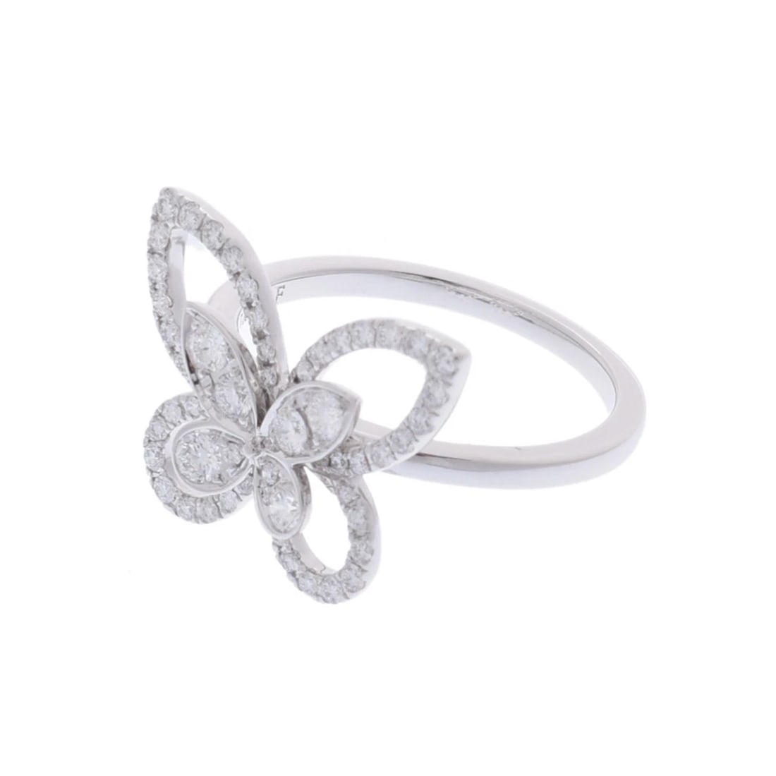 GRAFF RING DIAMOND BUTTERFLY - 4