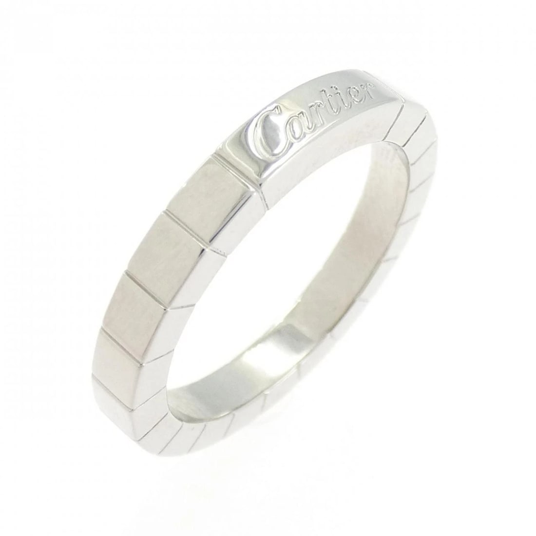 CARTIER LANIER RING: Cartier Lanier Ring Brand: CARTIER Type: Ring Material: Platinum950, Color: Platinum Size: US 6 Accessories: None Accessories Notice: When purchasing pre-owned goods, please refer to the photos of