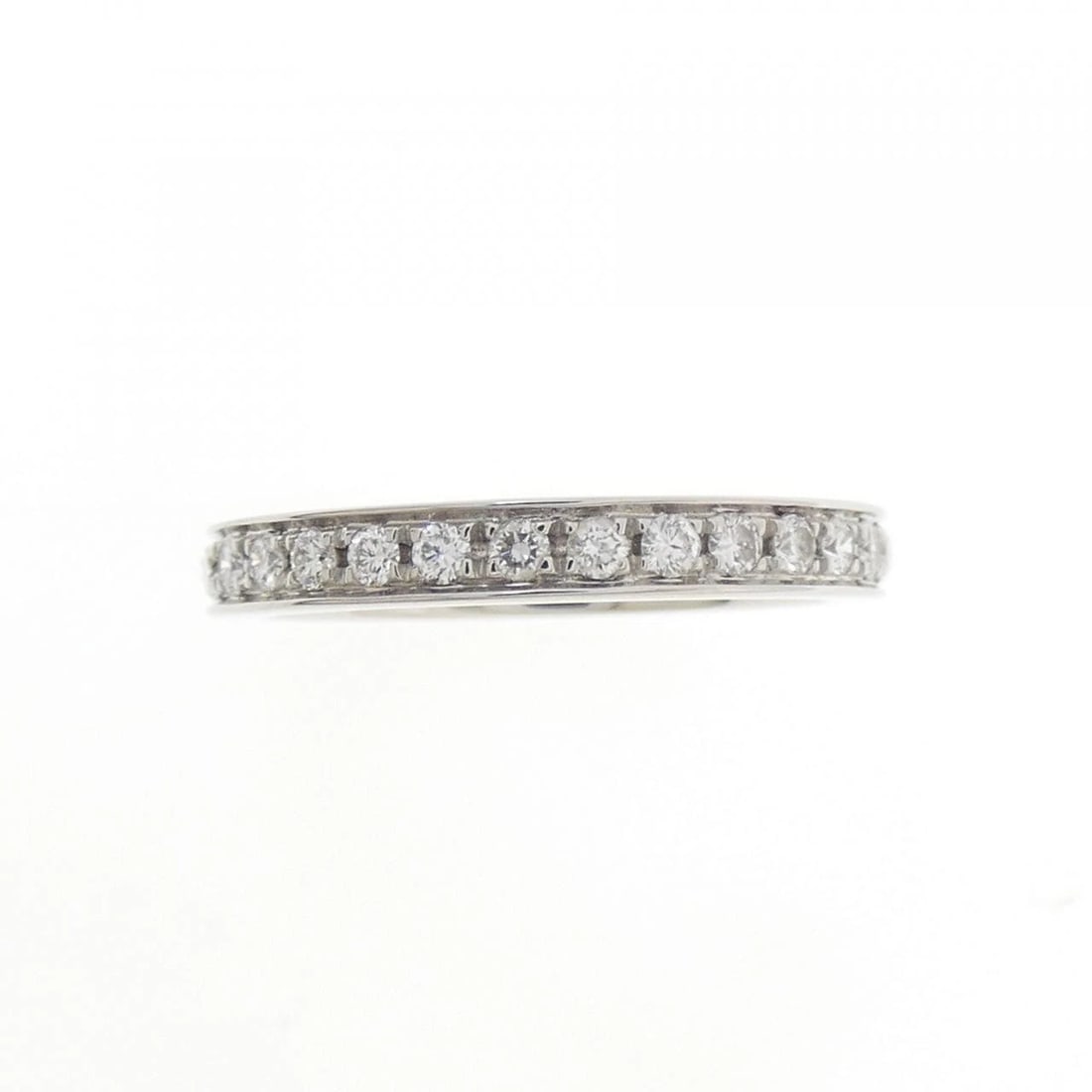 BVLGARI DEDICATA A VENEZIA RING: Bvlgari Dedicata a Venezia Ring Brand: BVLGARI Type: Ring Material: Platinum950, Main Stone/Creation Natural Color: White Size: US 3.5(45) Accessories: None Accessories Notice: When purchasing