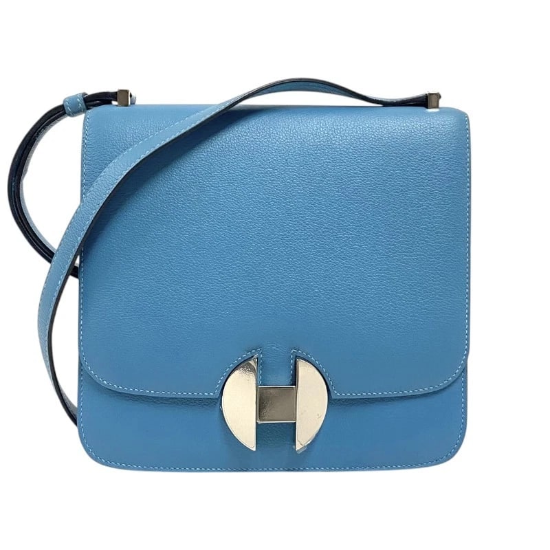 HERMES HERMES 20 SHOULDER BAG: HERMES Hermes 20 Shoulder Bag Brand: HERMES Type: Shoulder Bag Material: Evercolor Color: Brunoll SilverHardware Size: W20cm x H19.5cmx D3.5cm W7.9 x H7.7x D1.4inch Accessories: None Acces