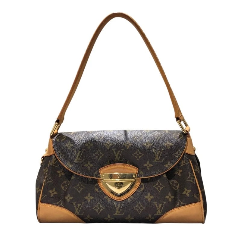 LOUIS VUITTON BEVERLY MM HANDBAG: LOUIS VUITTON Beverly MM Handbag Brand: LOUIS VUITTON Type: Handbag Material: Monogram canvas Color: Brown Size: W33cm x H19cmx D12cm W13.0 x H7.5x D4.7inch Accessories: None Accessories N