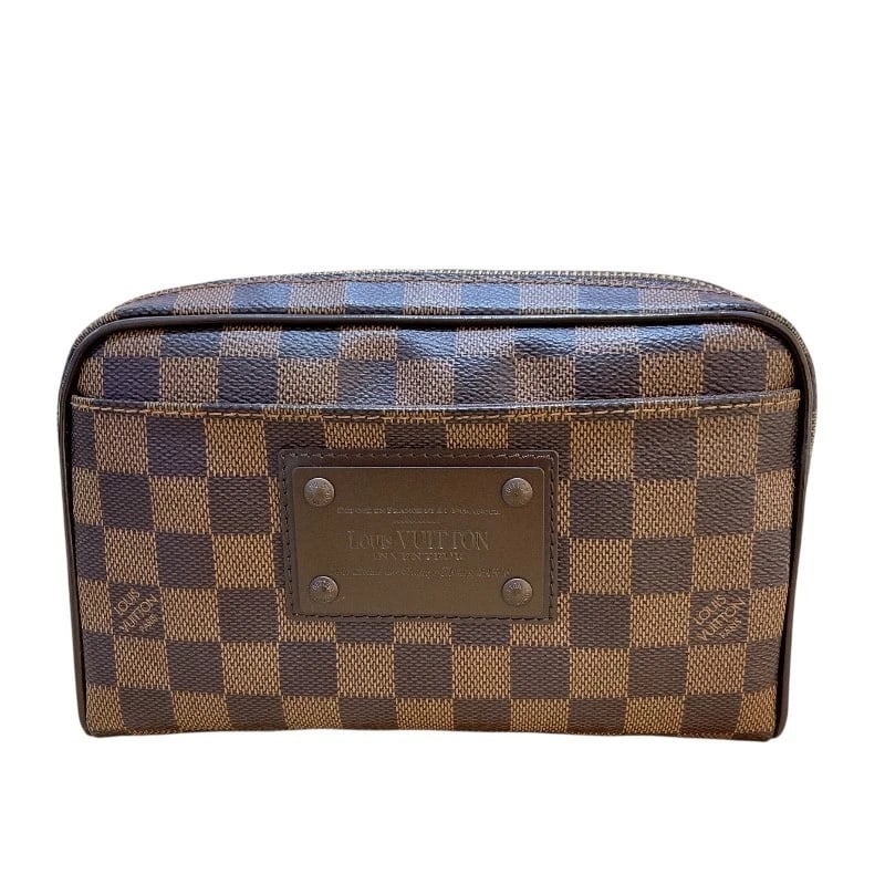 LOUIS VUITTON BAM BAG BROOKLYN SHOULDER BAG: LOUIS VUITTON Bam Bag Brooklyn Shoulder Bag Brand: LOUIS VUITTON Type: Shoulder Bag Material: Damier Color: NONE Size: W21cm x H16.5cmx D4cm W8.3 x H6.5x D1.6inch Accessories: None Accesso