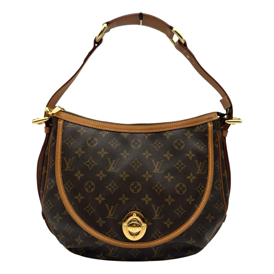 LOUIS VUITTON TOLUM GM SHOULDER BAG: LOUIS VUITTON Tolum GM Shoulder Bag Brand: LOUIS VUITTON Type: Shoulder Bag Material: Monogram Color: Brown Size: W33cm x H27cmx D8.5cm W13.0 x H10.6x D3.3inch Accessories: None Accessorie