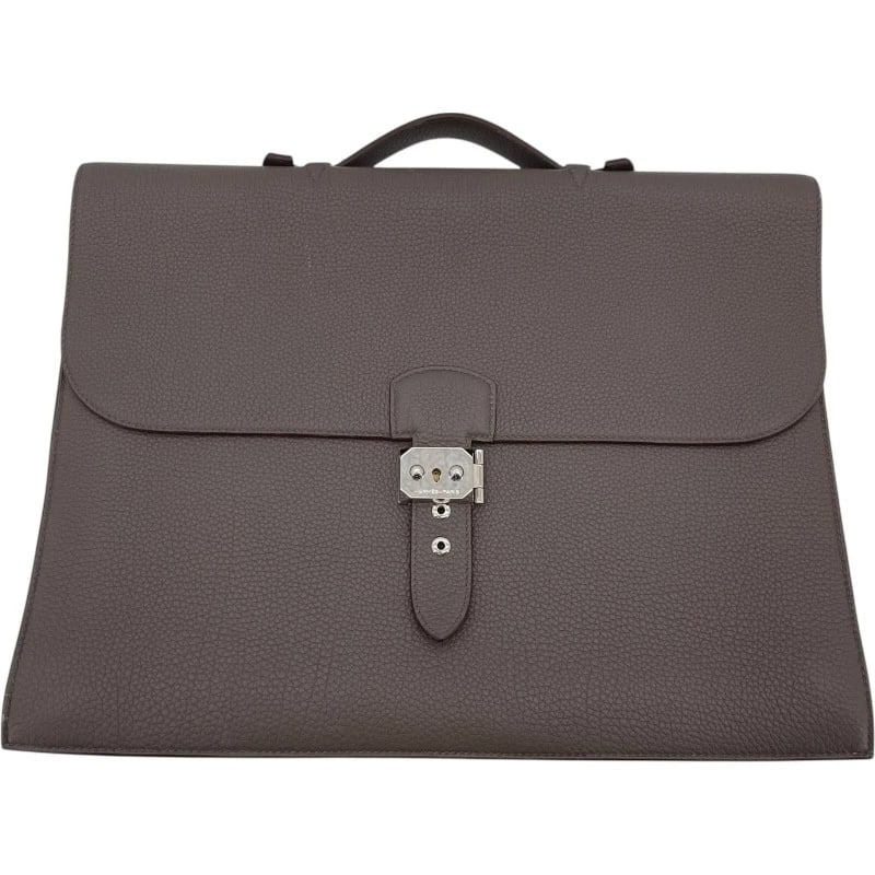 HERMES SAC ADEPECHE 38 HANDBAG: HERMES Sac Adepeche 38 Handbag Brand: HERMES Type: Handbag Material: Togo Color: SVHardware Size: W39cm x H27cmx D13cm W15.4 x H10.6x D5.1inch Accessories: None Accessories Notice: When pu