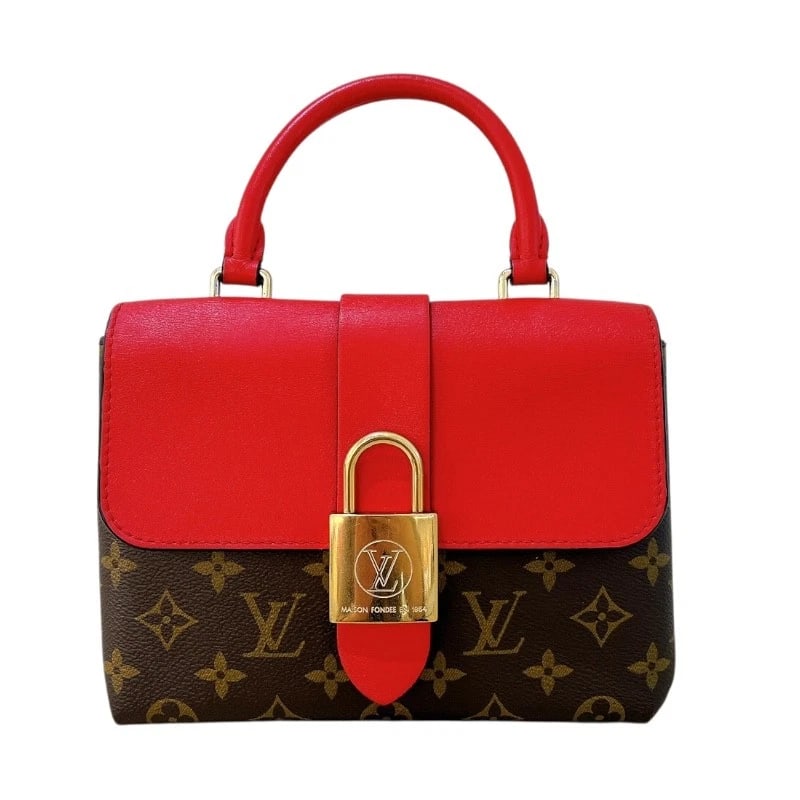 LOUIS VUITTON ROCKY BB M44322 HANDBAG: LOUIS VUITTON Rocky bb M44322 Handbag Brand: LOUIS VUITTON Type: Handbag Material: Monogram canvas Color: Red Size: W21cm x H16cmx D7.5cm W8.3 x H6.3x D3.0inch Accessories: None Accessorie