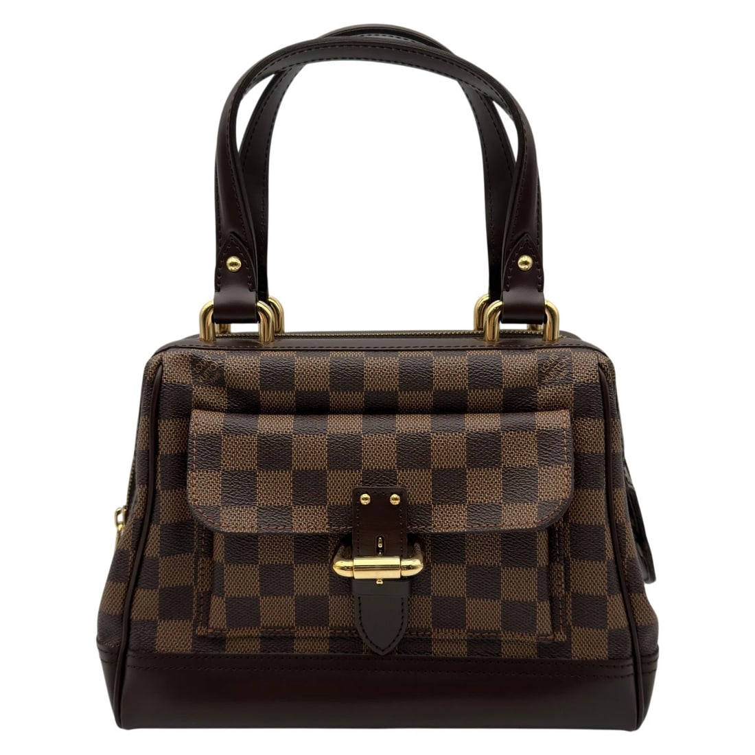 LOUIS VUITTON KNIGHTSBRIDGE HANDBAG: LOUIS VUITTON Knightsbridge Handbag Brand: LOUIS VUITTON Type: Handbag Material: Damier/Leather Color: Brown Size: W25.0cm x H19.0cmx D13.0cm W9.8 x H7.5x D5.1inch Accessories: None Accessories