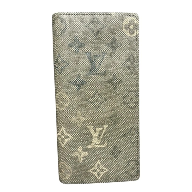 LOUIS VUITTON PORTEFEIULLE Â· BROTHER PURSE: LOUIS VUITTON Portefeiulle Â· Brother purse Brand: LOUIS VUITTON Type: purse Material: Monogram Surplus Color: khaki Size: W10cm x H19cmx D2.5cm W3.9 x H7.5x D1.0inch Accessories: None Acc