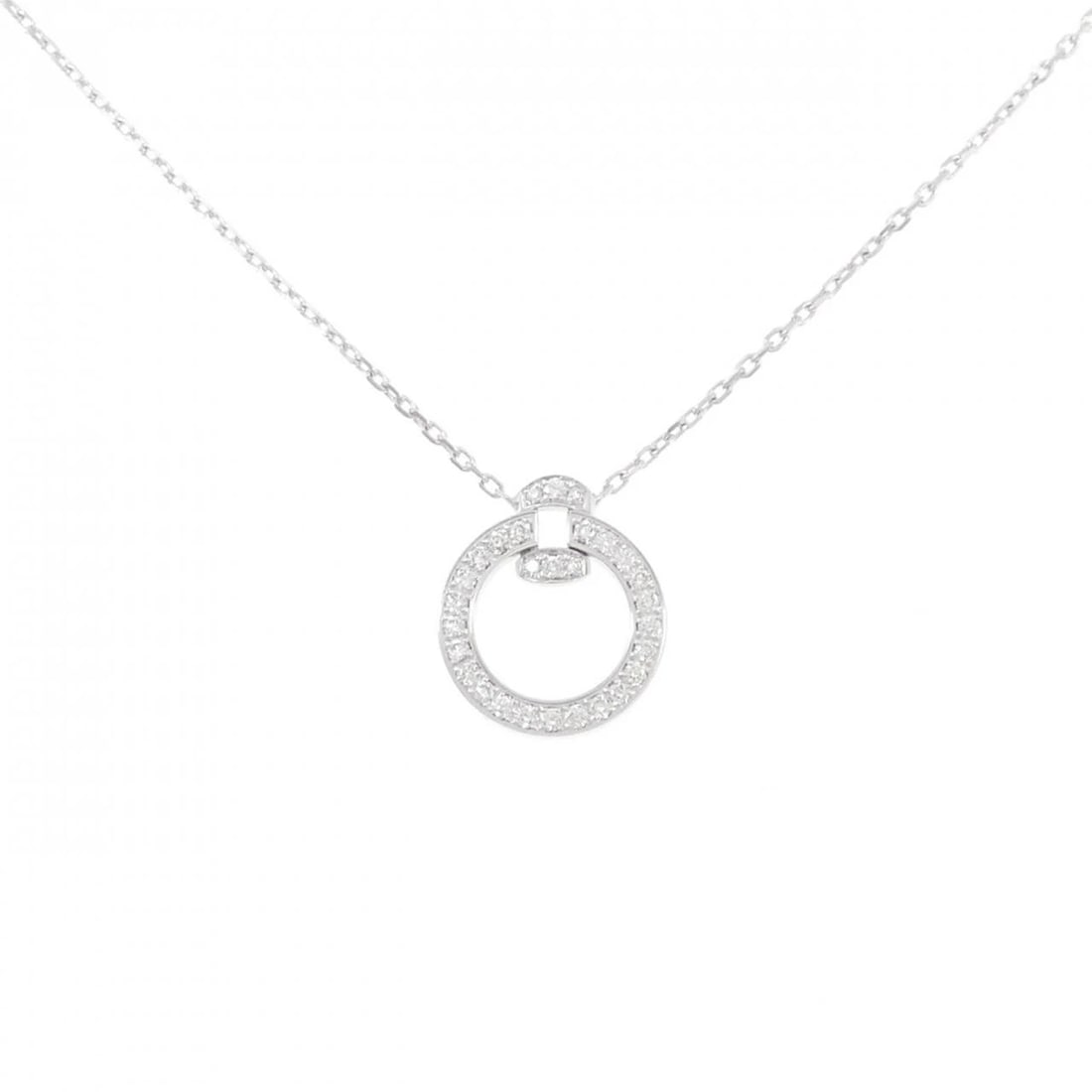 PIAGET MISS PROTOCOL NECKLACE: PIAGET Miss Protocol Necklace Brand: PIAGET Type: Necklace Material: 750 white gold, Main Stone/Creation Natural Color: White Gold Size: Size38?41cmActual Size Pendant length approx. x width approx.: