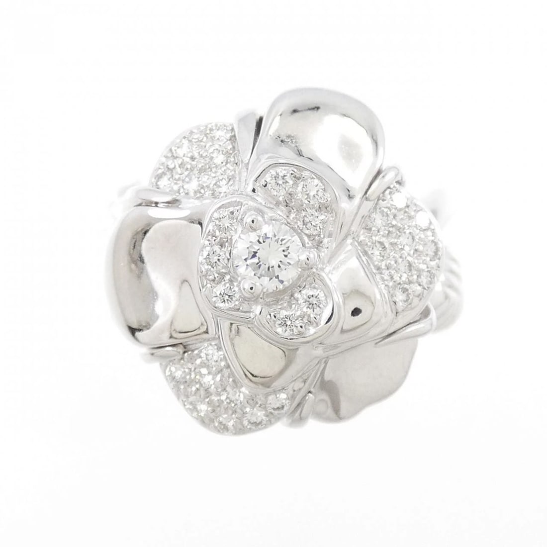 CHANEL CAMELLIA RING - 2