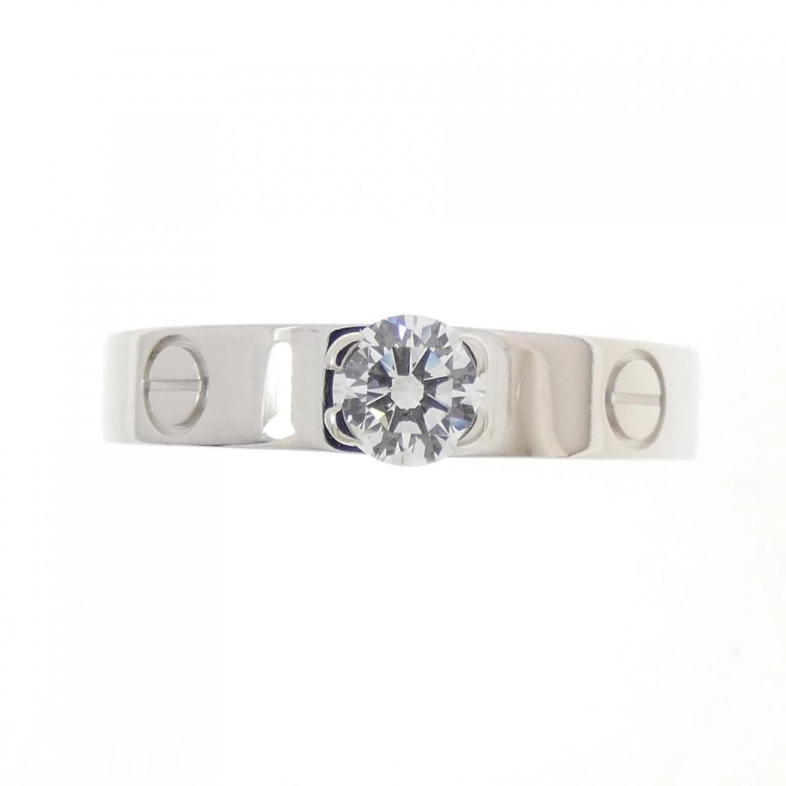 CARTIER MINI LOVE RING SOLITAIRE RING - 2