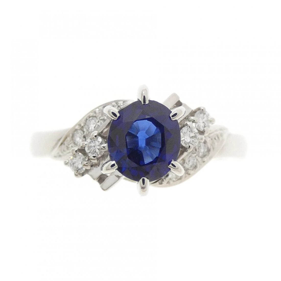 MIKIMOTO SAPPHIRE RING - 2