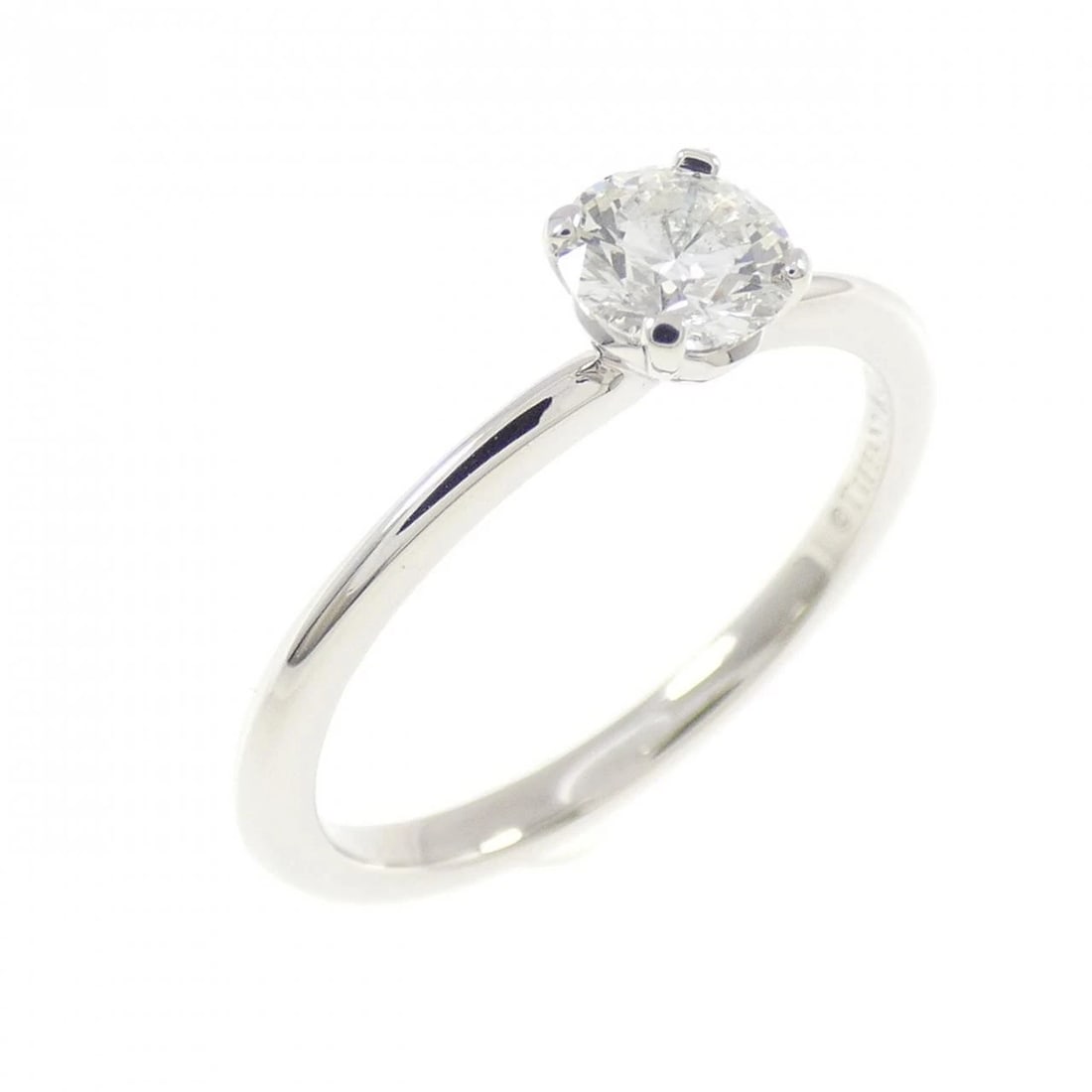 TIFFANY&CO. TRUE RING: TIFFANY&Co. True Ring Brand: TIFFANY&Co. Type: Ring Material: Platinum950, Main Stone/Creation Natural Color: White Size: US 4 1/2 Accessories: None Accessories Notice: When purchasing pre-owned