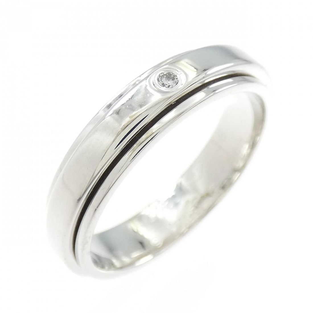 PIAGET POSSESSION 1P RING: PIAGET Possession 1P Ring Brand: PIAGET Type: ring Material: 750 white gold, Main Stone/Creation Natural Color: White Gold Size: US 8.75(56) Accessories: None Accessories Notice: When purc