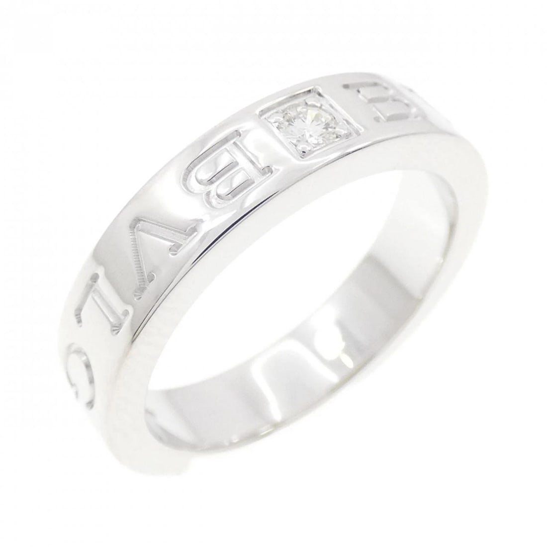 BVLGARI B.ZERO1 RING: Bvlgari B.zero1 Ring Brand: BVLGARI Type: Ring Material: 750 white gold, Main Stone/Creation Natural Color: White Gold Size: US 5.5 Accessories: None Accessories Notice: When purchasing pre-owned