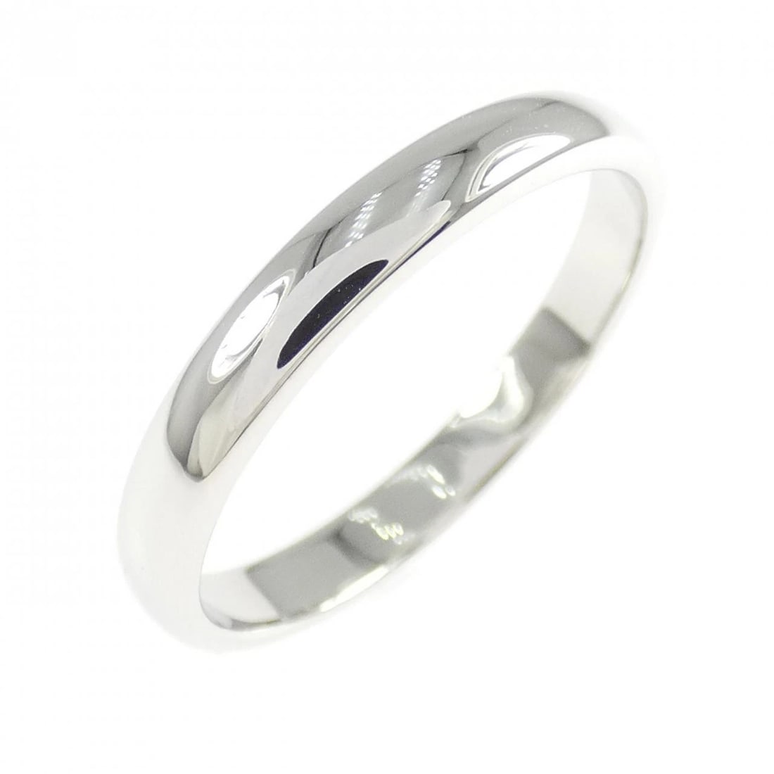 TIFFANY & CO. FOREVER WEDDING BAND RING: TIFFANY & Co. Forever Wedding Band Ring Brand: TIFFANY&Co. Type: Ring Material: Platinum950, Color: White Size: US 8 1/4 Accessories: None Accessories Notice: When purchasing pre-owned goods, please