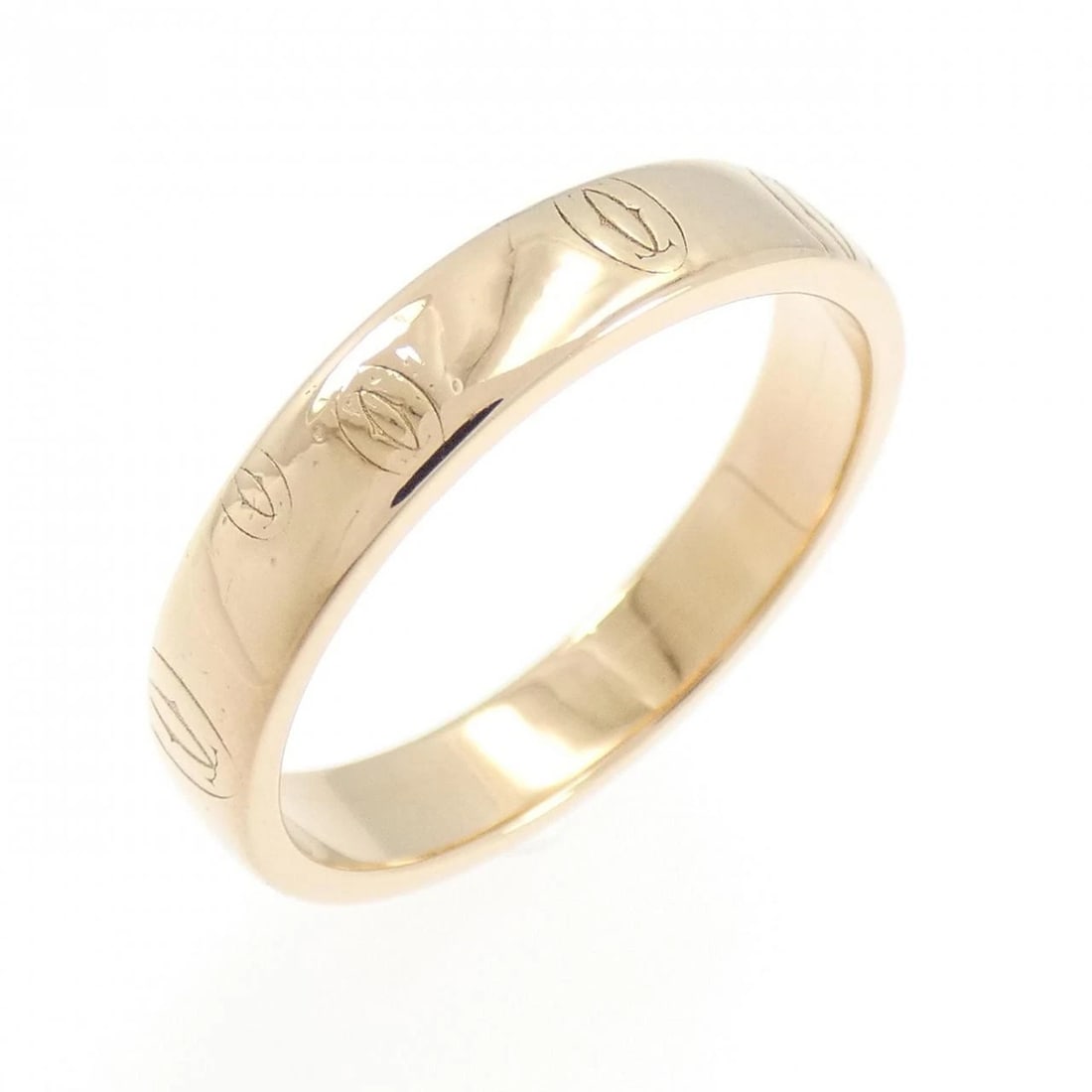 CARTIER HAPPY BIRTHDAY RING: Cartier Happy Birthday Ring Brand: CARTIER Type: Ring Material: 750 Pink Gold, Color: pink Gold Size: US 7 1/4(55) Accessories: None Accessories Notice: When purchasing pre-owned goods, please refer