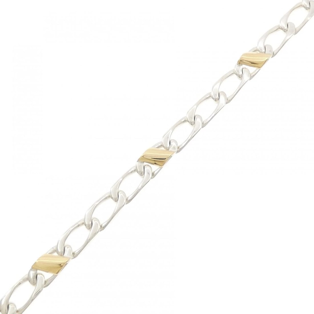 TIFFANY & CO. 925/750YG BRACELET: TIFFANY & Co. 925/750YG Bracelet Brand: TIFFANY&Co. Type: Bracelet Material: 925Silver/750Yellow Gold, Color: Silver/Yellow Gold Size: 19cm Max width approx: 6.2mm Accessories: None Accessories