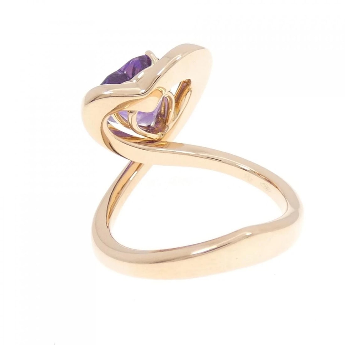 PONTE VECCHIO HEART AMETHYST RING - 3