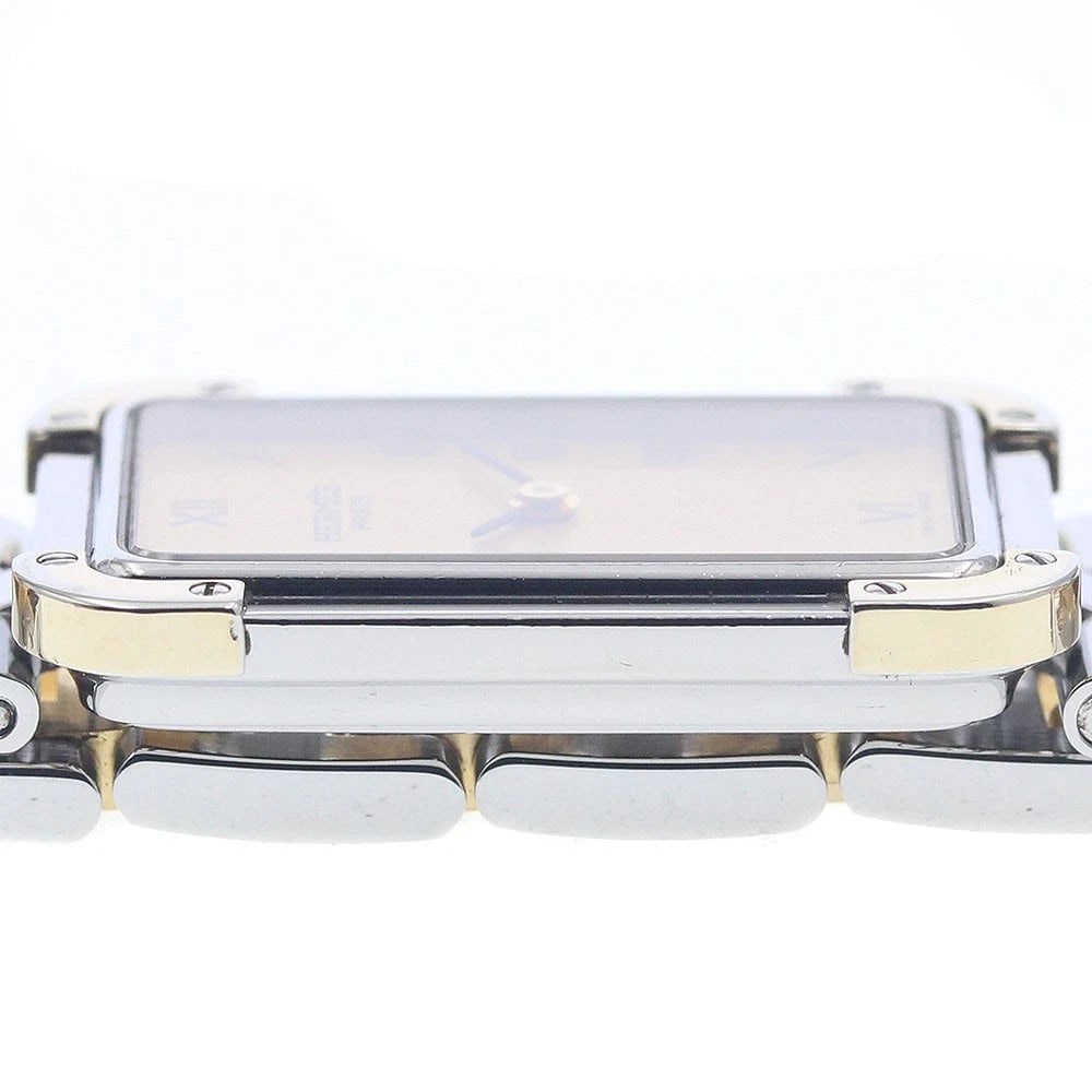 HERMES CLOJURE GOLD QUARTZ WATCH - 3
