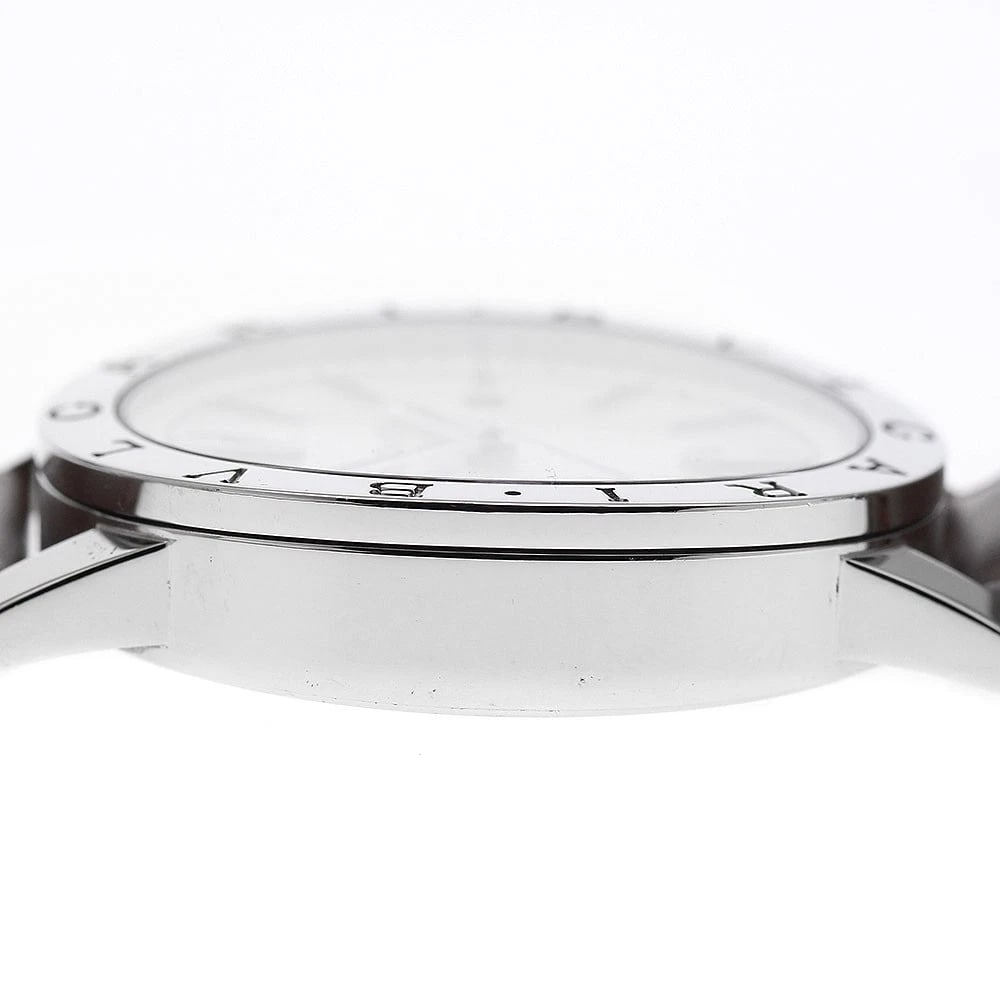 BVLGARI DATE WHITE AUTOMATIC WATCH - 3