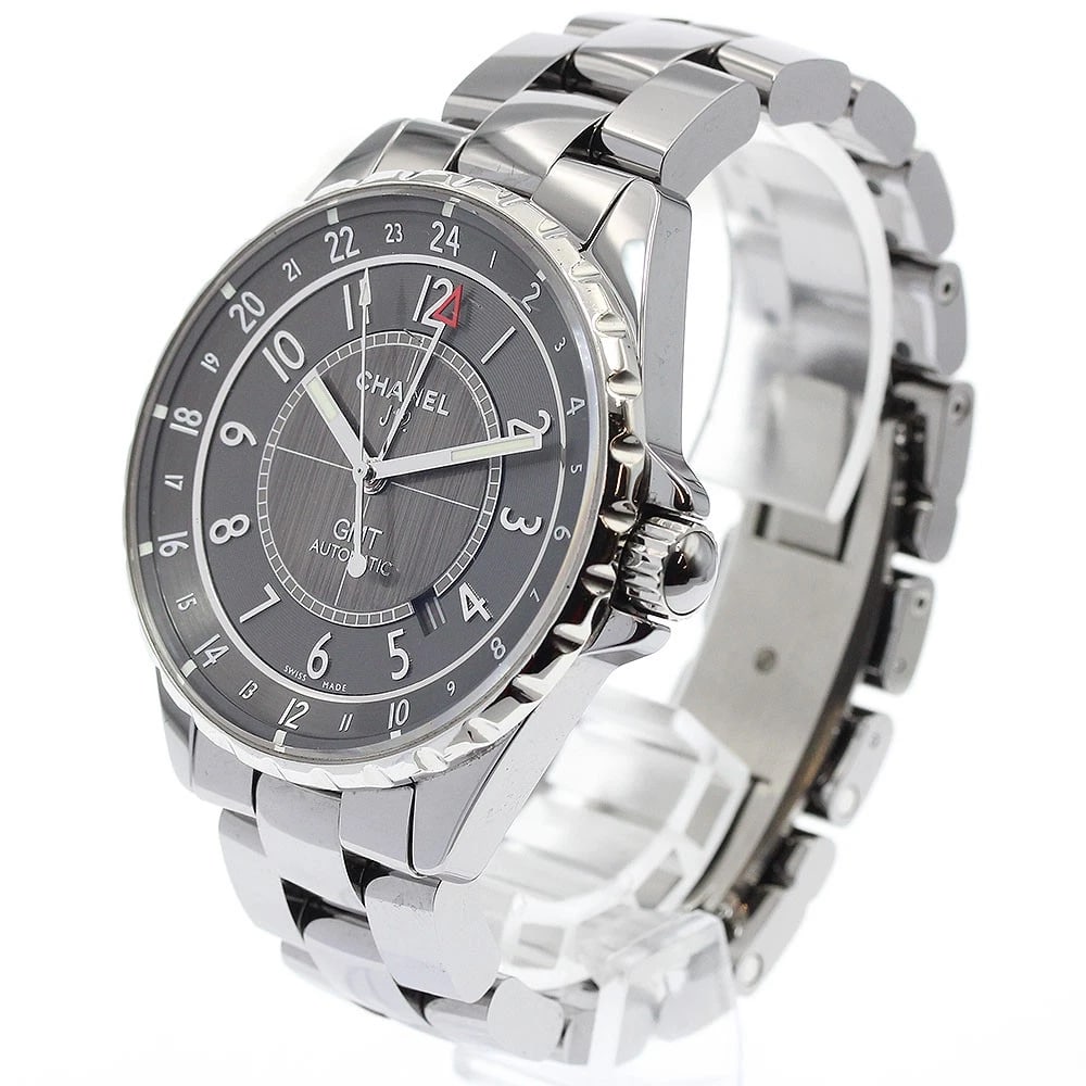 CHANEL CHROMATIC DATE GRAY AUTOMATIC WATCH - 2