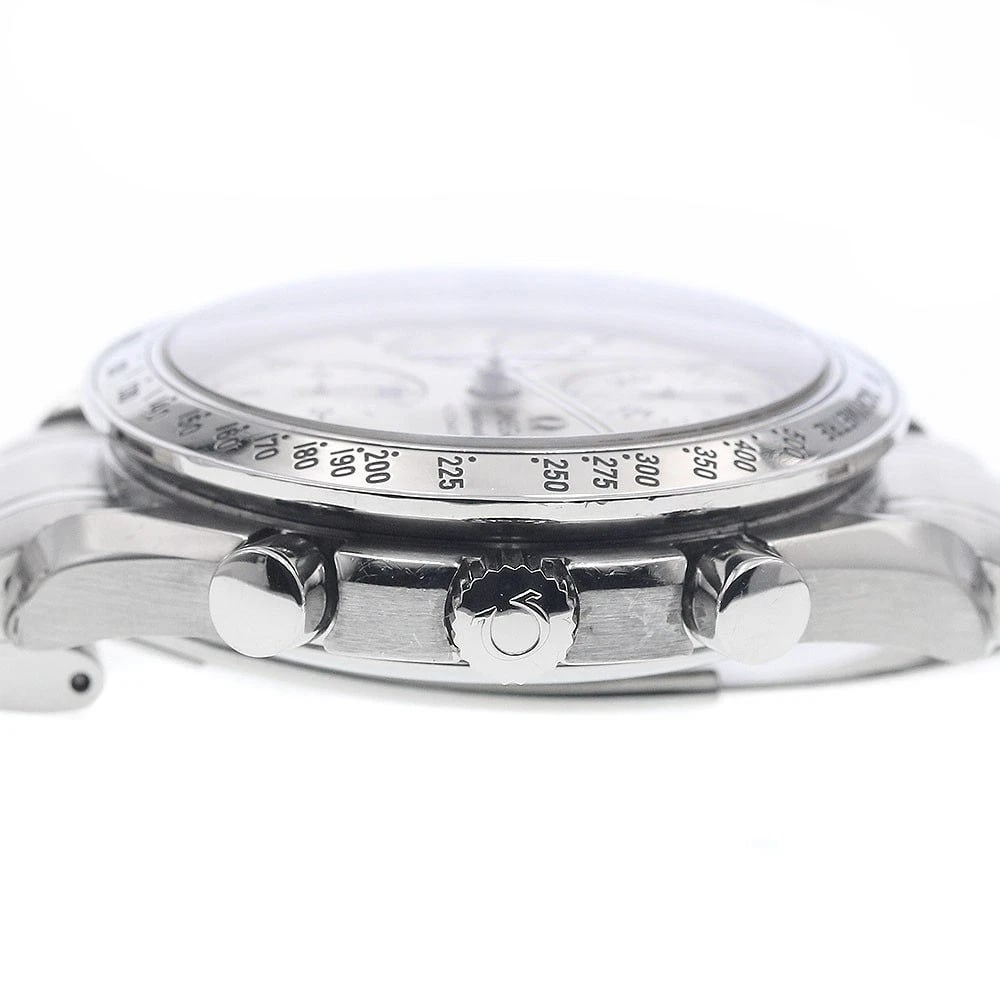 OMEGA SPEEDMASTER DATE CHRONOGRAPH SILVER AUTOMATIC - 3