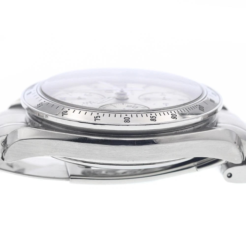 OMEGA SPEEDMASTER DATE CHRONOGRAPH SILVER AUTOMATIC - 4