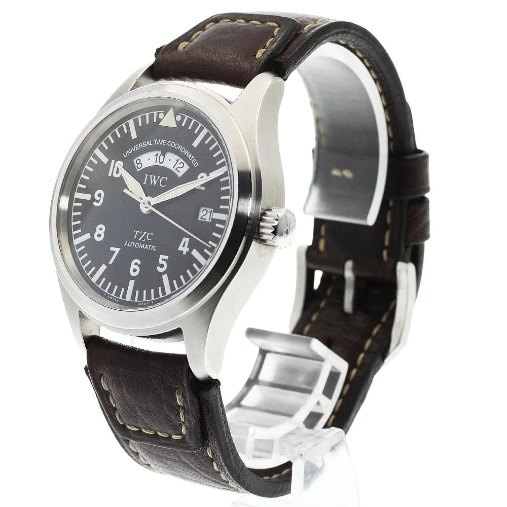 IWC SCHAFFHAUSEN DATE BLACK AUTOMATIC - 2