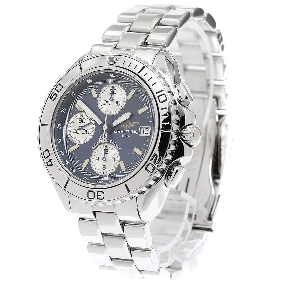 BREITLING CHRONO DATE NAVY AUTOMATIC WATCH - 2