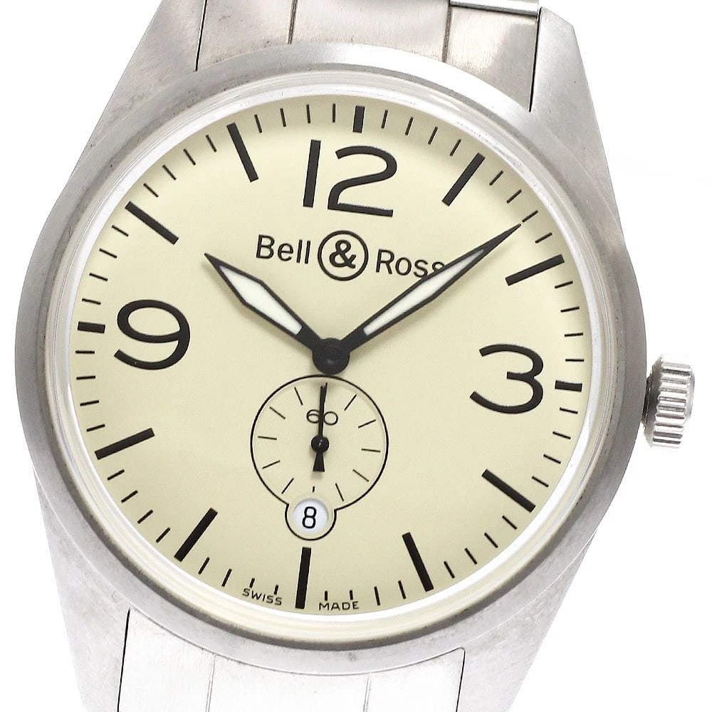 BELL?ROSS VINTAGE DATE BEIGE AUTOMATIC (1 of 5)