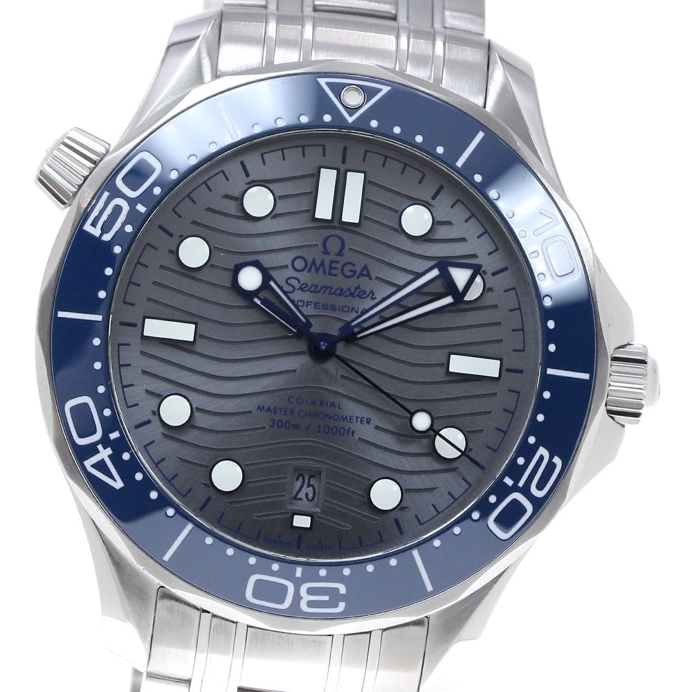 OMEGA SEAMASTER COAXIAL GRAY AUTOMATIC: OMEGA Seamaster Coaxial Gray Automatic Brand: OMEGA Type: Wristwatch Material: Band Material Stainless Steel, Case Material Stainless Steel Color: Band Color Silver, Dial Colorgray, Case ColorSilver