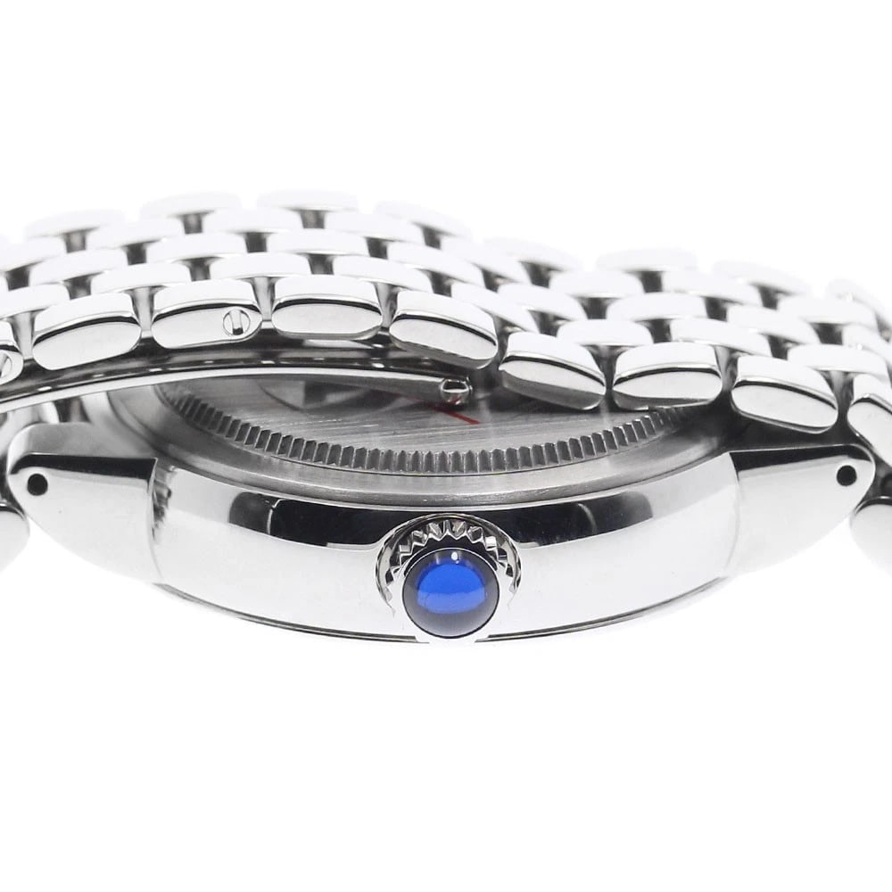 TUDOR CLAIRE DATE SILVER AUTOMATIC WATCH - 4