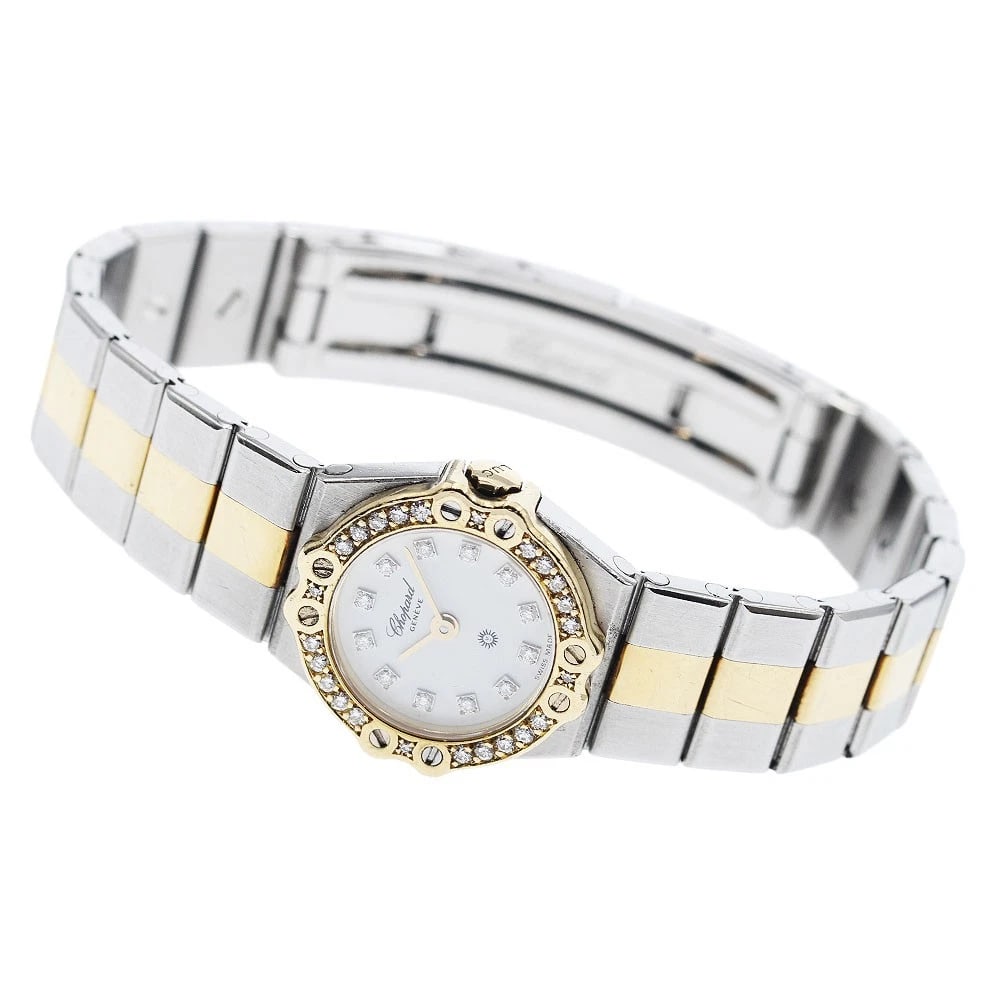 CHOPARD ST MORITZ DIAMOND BEZEL DIAMOND QUARTZ (1 of 2)