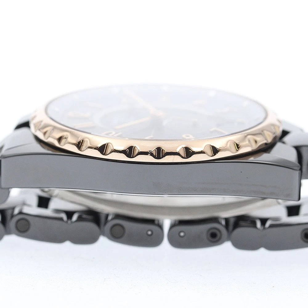 CHANEL J12 DATE BLACK AUTOMATIC WATCH - 5