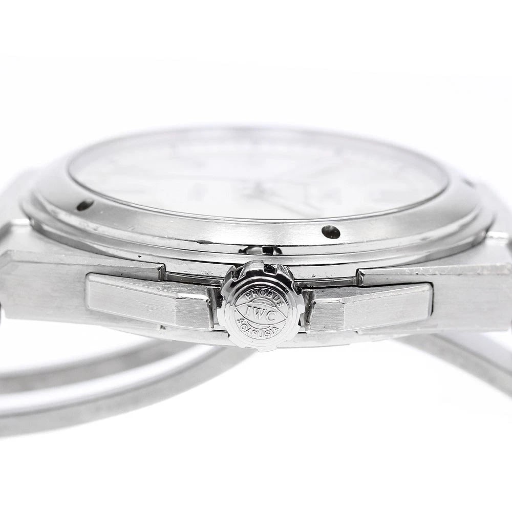 IWC SCHAFFHAUSEN DATE SILVER AUTOMATIC - 4