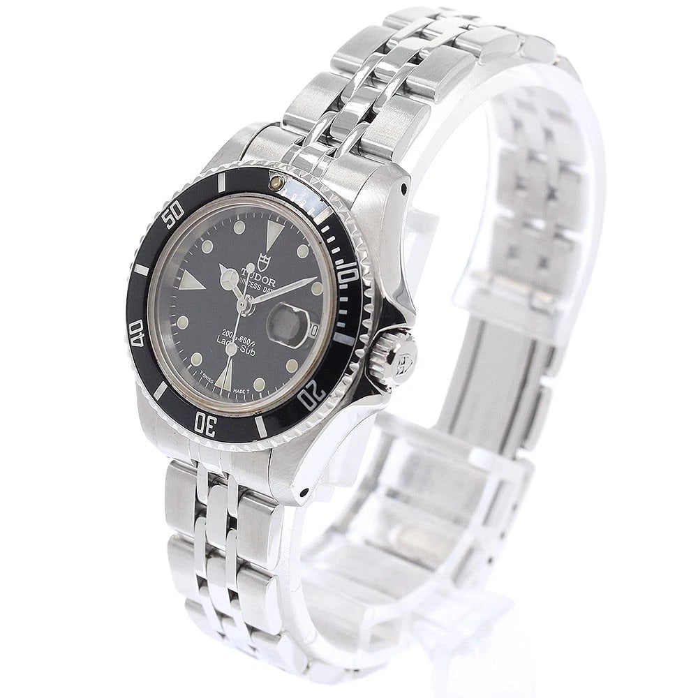 TUDOR PRINCESS DATE BLACK AUTOMATIC WATCH - 2