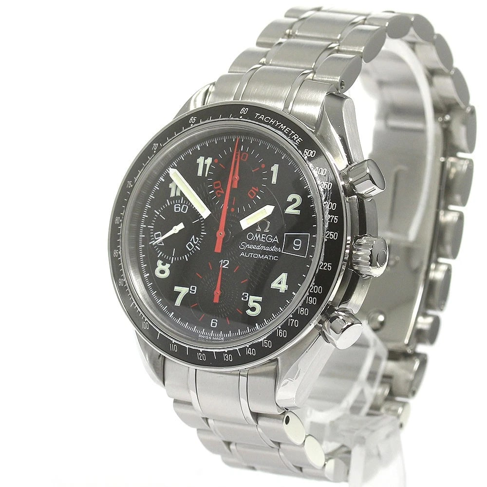 OMEGA SPEEDMASTER CHRONOGRAPH BLACK AUTOMATIC - 2