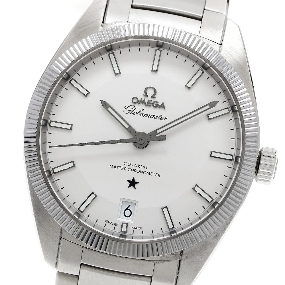 OMEGA CONSTELLATION GLOBEMASTER AUTOMATIC WATCH: OMEGA Constellation Globemaster Automatic Watch Brand: OMEGA Type: Wristwatch Material: Band Material Stainless Steel, Case Material Stainless Steel Color: Band Color Silver, Dial ColorSilver, Case Co