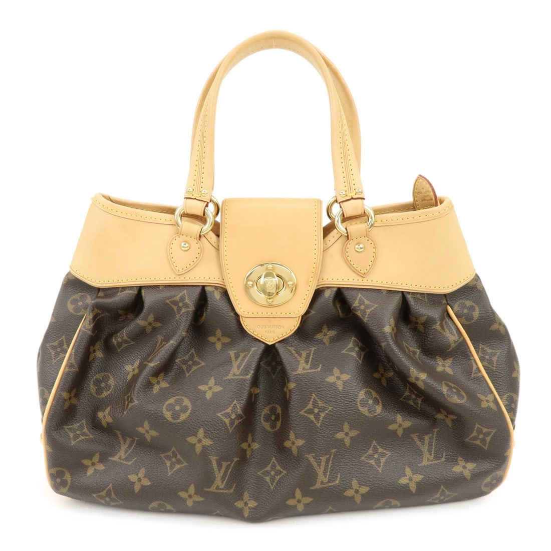 LOUIS VUITTON MONOGRAM BOETIE PM HAND BAG BROWN: Louis Vuitton Monogram Boetie PM Hand Bag Brown Brand: Louis Vuitton Type: hand bag Material: Monogram Canvas , Nume Leather Color: Monogram Size: W33cm(12.99")H23cm(9.06")D11cm(4.33") Accessories