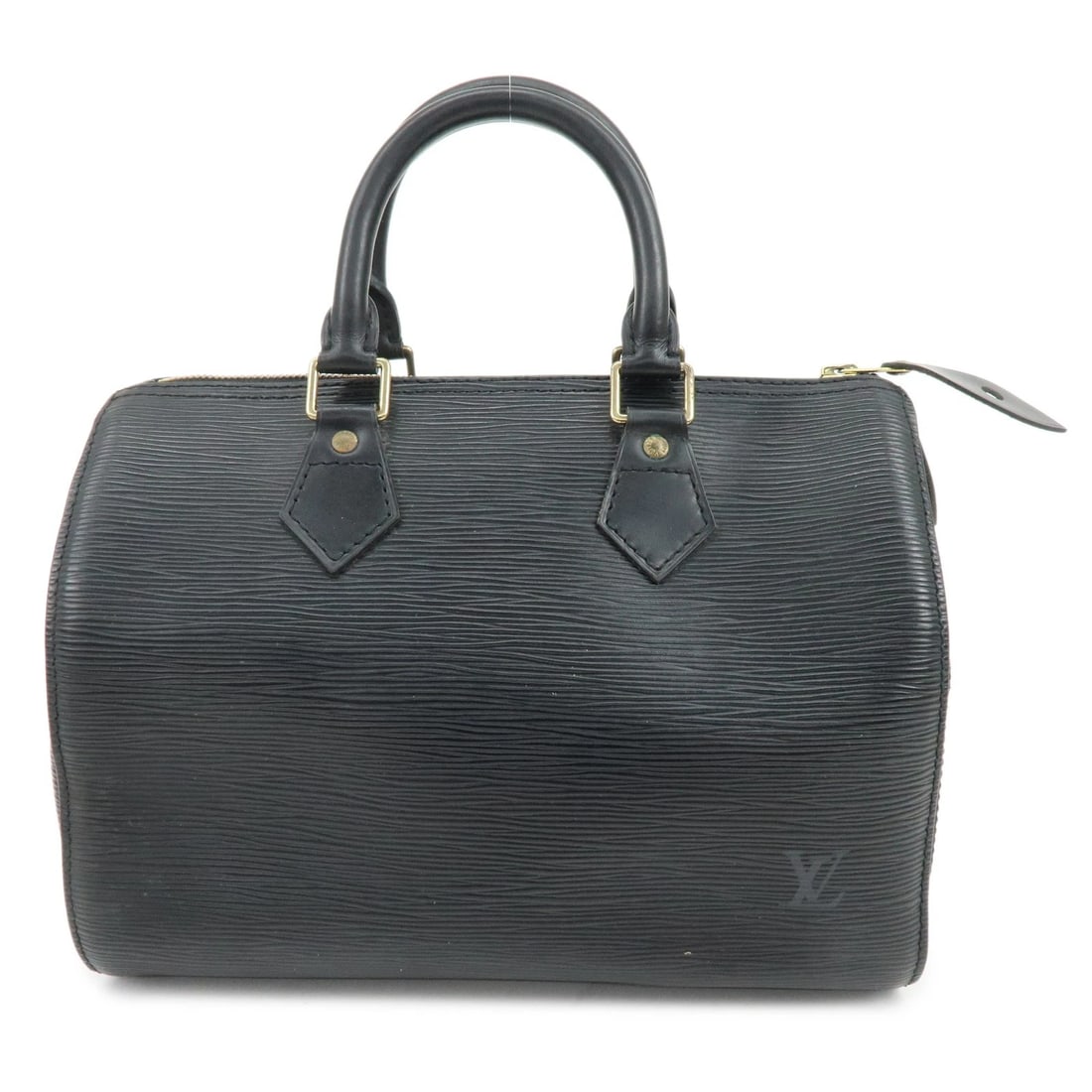 LOUIS VUITTON EPI SPEEDY 25 LEATHER HAND BAG BOSTON BAG: Louis Vuitton Epi Speedy 25 Leather Hand Bag Boston Bag Brand: louis vuitton Type: boston bag Material: Epi leather Color: Noir Size: W27cm(10.63")H20cm(7.87")D16cm(6.30") Accessories: None