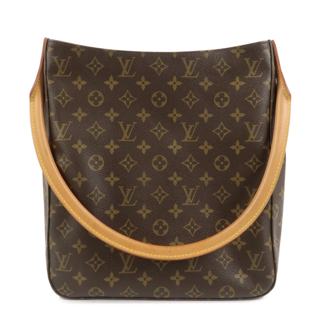 LOUIS VUITTON MONOGRAM LOOPING GM SHOULDER BAG: Louis Vuitton Monogram Looping GM Shoulder Bag Brand: Louis Vuitton Type: shoulder bag Material: Monogram Canvas , Nume Leather Color: Monogram Size: W28cm(11.02")H31cm(12.20")D11cm(4.33") Accesso