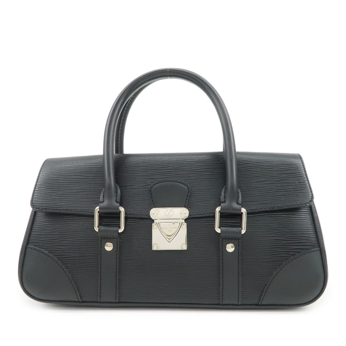 LOUIS VUITTON EPI SEGUR PM HAND BAG NOIR BLACK: Louis Vuitton Epi Segur PM Hand Bag Noir Black Brand: louis vuitton Type: hand bag Material: Epi leather Color: Noir Size: W28cm(11.02")H13cm(5.12")D9cm(3.54") Accessories: None Accessorie