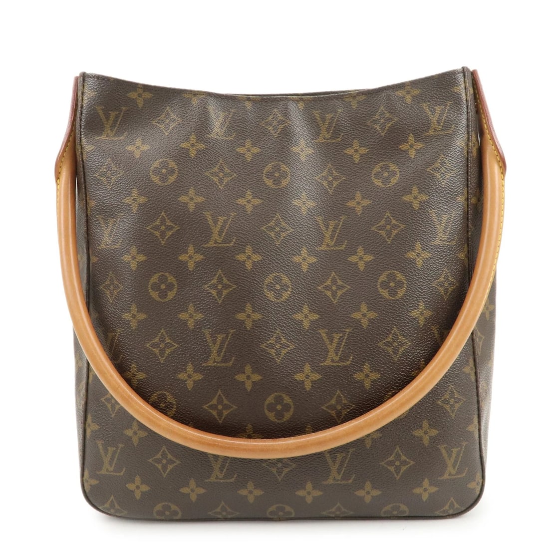 LOUIS VUITTON MONOGRAM LOOPING GM SHOULDER BAG: Louis Vuitton Monogram Looping GM Shoulder Bag Brand: Louis Vuitton Type: shoulder bag Material: Monogram Canvas , Nume Leather Color: Monogram Size: W28cm(11.02")H31cm(12.20")D11cm(4.33") Accesso